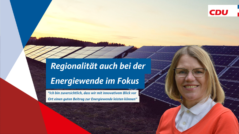 Regionalität auch bei der Energiewende im Fokus